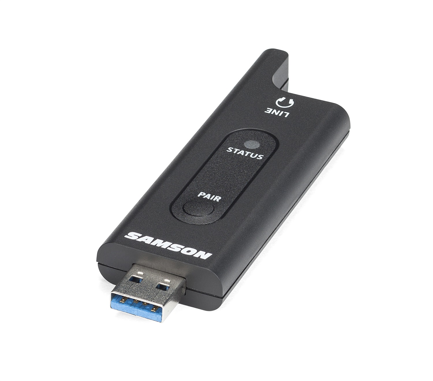 Samson XPD2 Lavalier USB Digital Wireless System - Microfono Completo 2.4 GHz con Ricevitore USB e Trasmettitore a Batteria