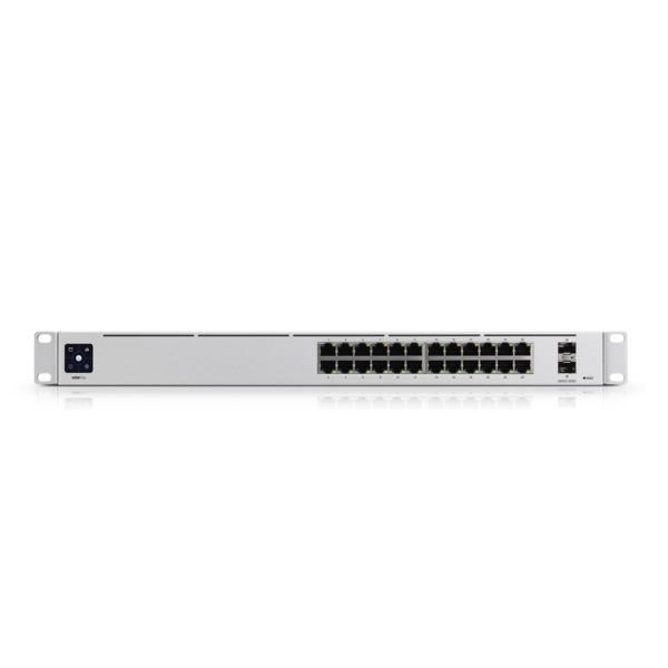 Ubiquiti UniFi USW-PRO-24 Switch di Rete Gestito L2/L3 con 24 Porte Gigabit Ethernet e 2 Porte SFP - Argento