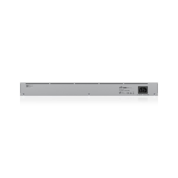 Ubiquiti UniFi USW-48-POE Switch di Rete Gestito L2 48 Porte Gigabit Ethernet (10/100/1000) con Supporto Power over Ethernet (PoE) 1U in Acciaio Inossidabile