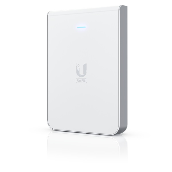 Ubiquiti U6-IW Punto d'Accesso WiFi 6 Bianco 4800 Mbit/s con Power over Ethernet (PoE)