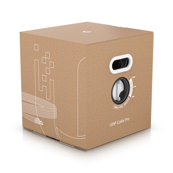 Ubiquiti UISP Cable Pro Cavo di Rete Nero 305 m Cat5e Schermato 24 AWG