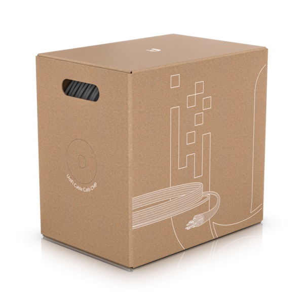 Ubiquiti U-Cable-C6-CMP Cavo di Rete Bianco 305 m Cat6 U/UTP (UTP)