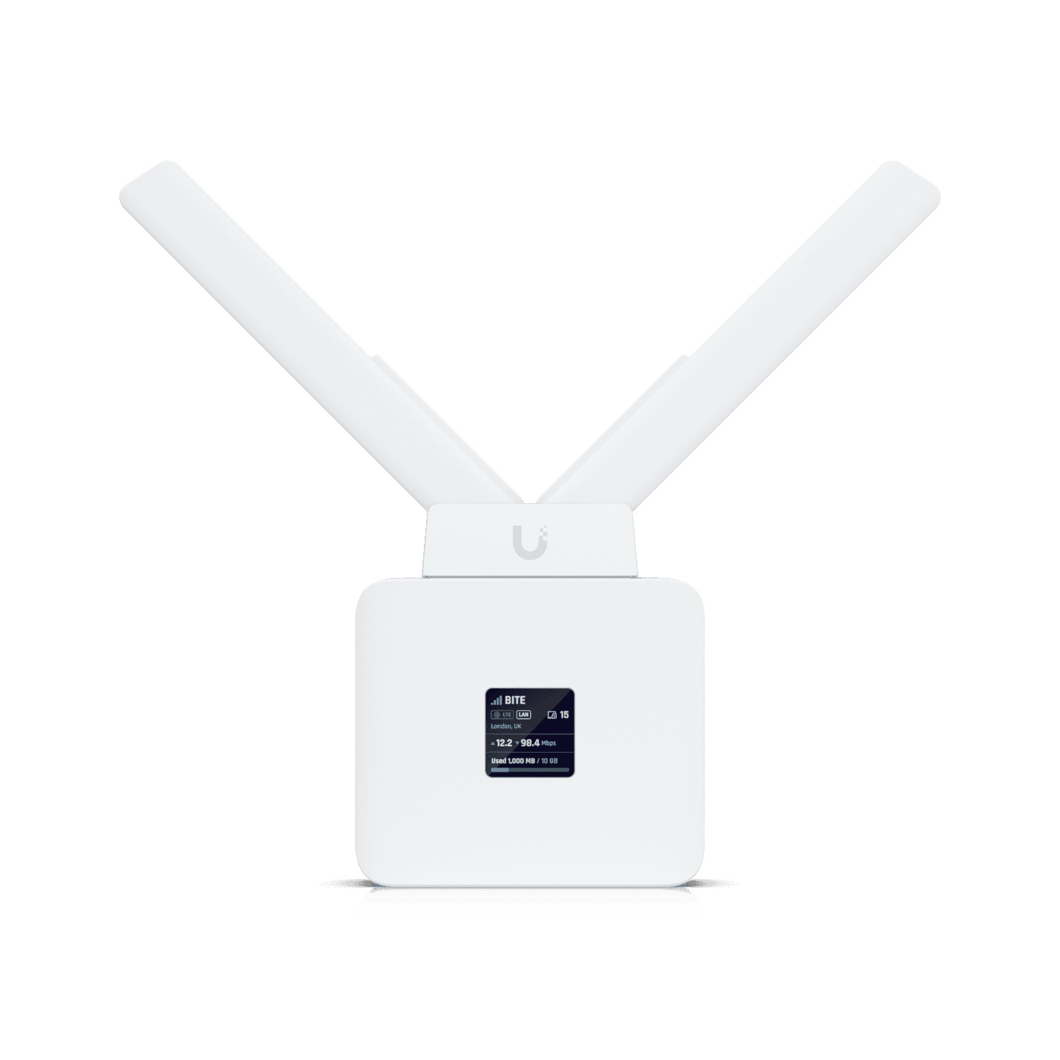 Ubiquiti UMR-EU Router Mobile LTE Cat4 con WiFi4, 2x RJ45 1Gb/s, GPS, PoE e USB-C