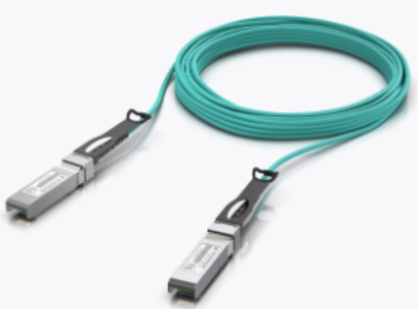 Ubiquiti UACC-AOC-SFP28-10M Cavo a Fibre Ottiche 10m Colore Acqua SFP28 25Gbps