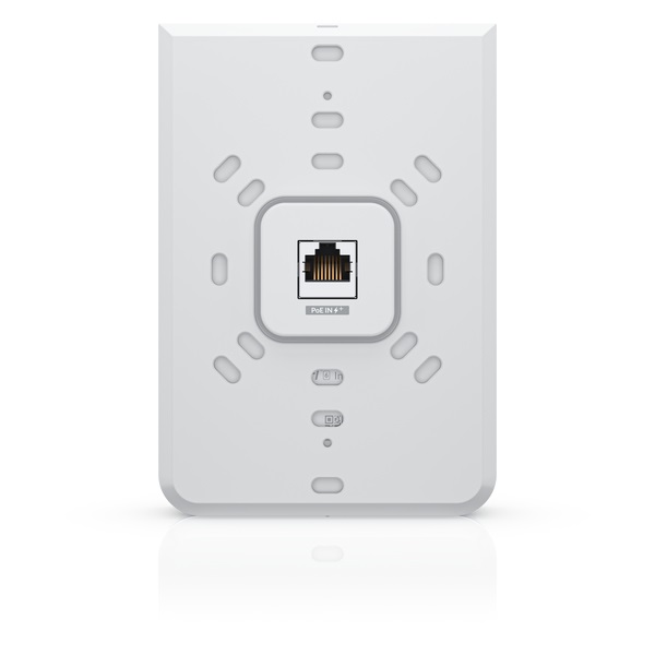 Ubiquiti UniFi 6 In-Wall (U6-IW) - Access Point WiFi 6, 4800 Mbit/s, 4 porte GbE, Supporto Power over Ethernet (PoE), Multi User MIMO