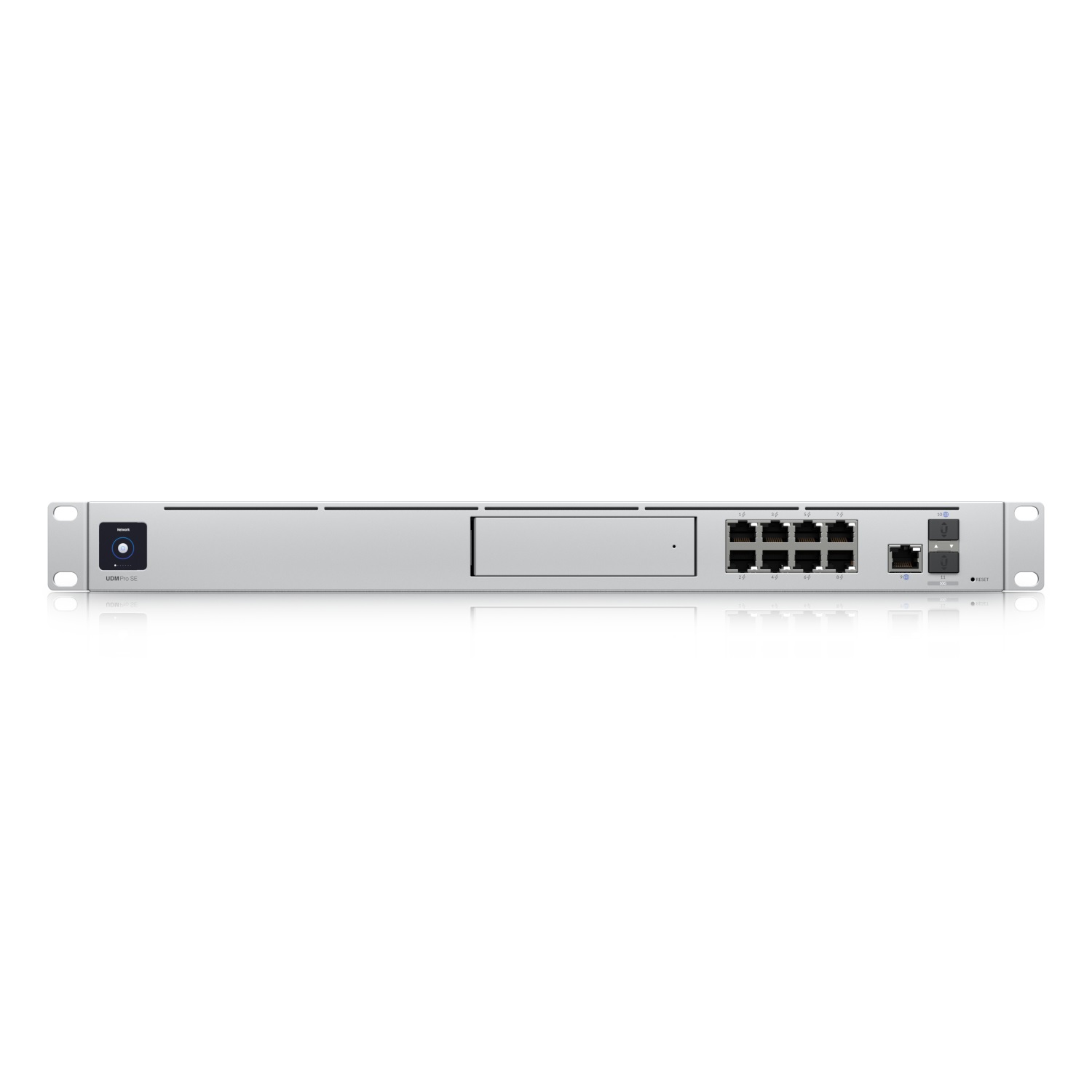 Ubiquiti Dream Machine Special Edition UDM-SE - Gateway/Controller 1000 Mbit/s, 1U Rackmount, 1700 MHz, 8x RJ-45, 2x SFP , PoE, Acciaio Inossidabile