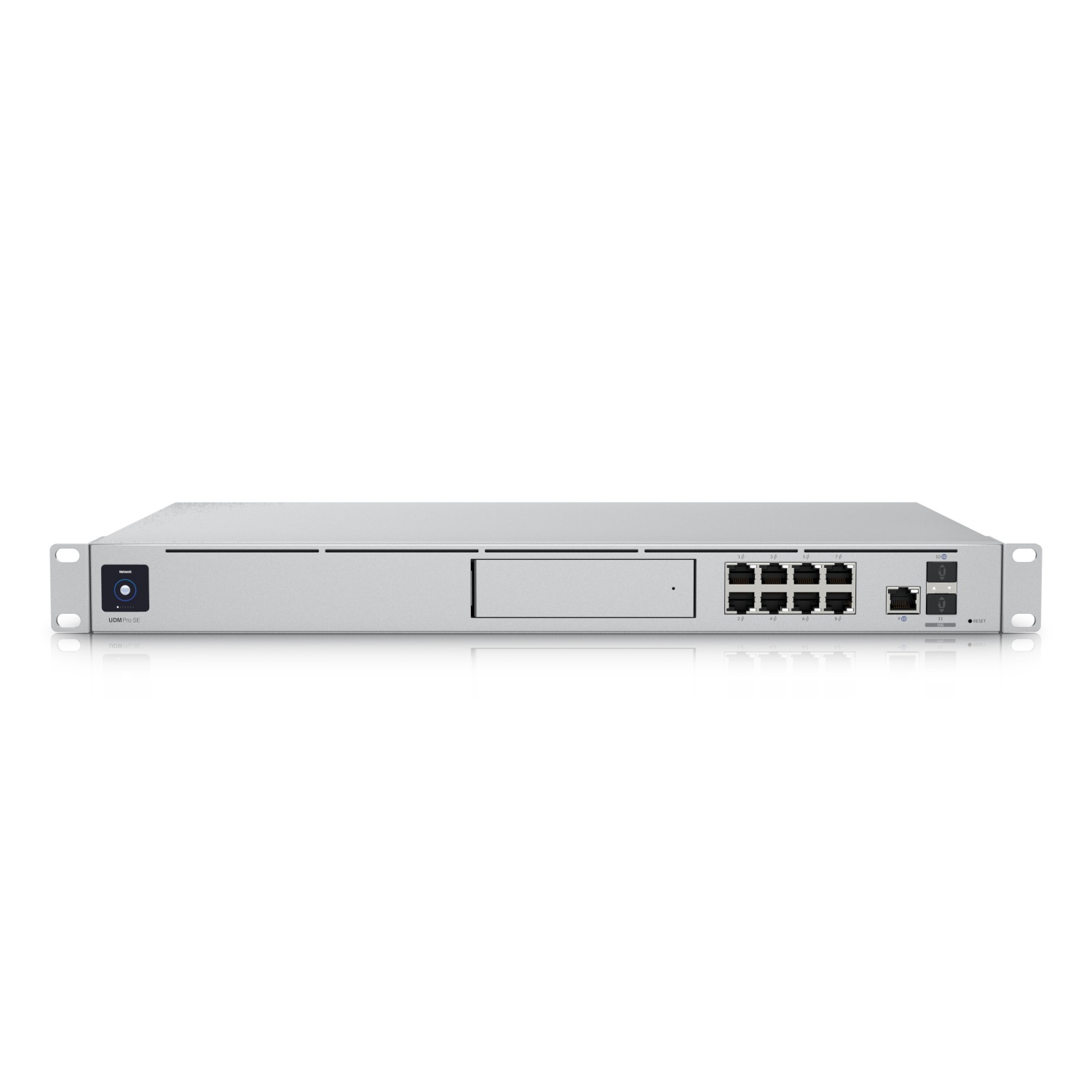 Ubiquiti Dream Machine Special Edition UDM-SE - Gateway/Controller 1000 Mbit/s, 1U Rackmount, 1700 MHz, 8x RJ-45, 2x SFP , PoE, Acciaio Inossidabile