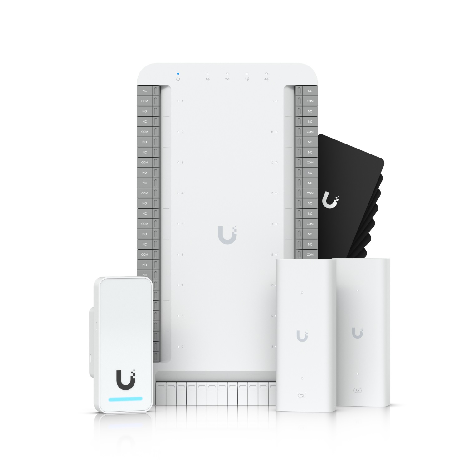 Ubiquiti UA-SK-Elevator Lettore di base per il controllo degli accessi Bianco - Bluetooth, IP55, NFC, Garanzia 24M