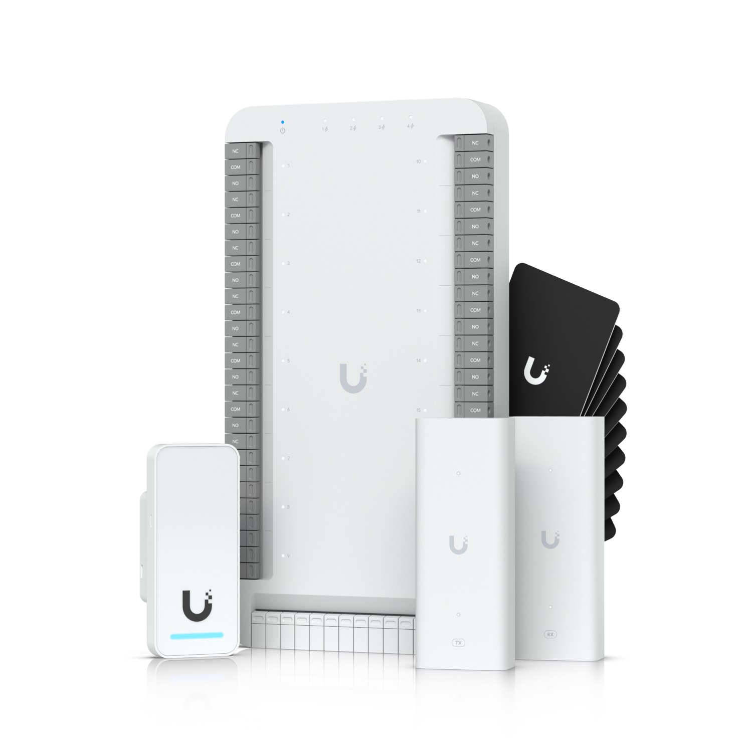 Ubiquiti UA-SK-Elevator Lettore di base per il controllo degli accessi Bianco - Bluetooth, IP55, NFC, Garanzia 24M