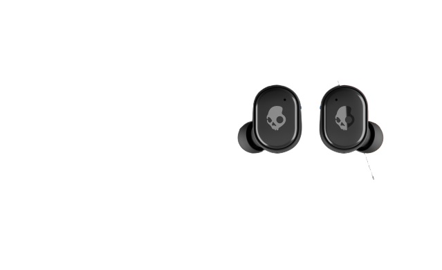 Skullcandy Grind Auricolari Wireless In-Ear con Microfono, 40 Ore di Autonomia, Compatibili con Alexa e Dispositivi Bluetooth - Nero