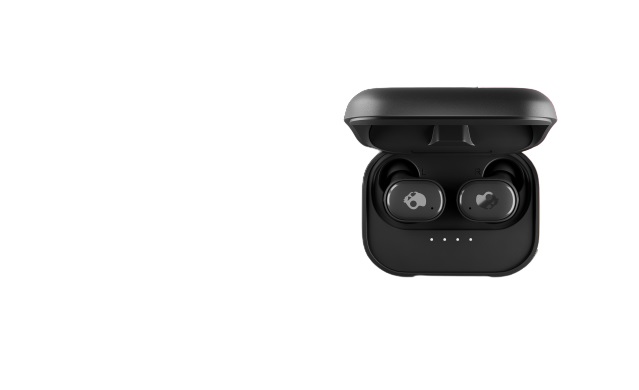 Skullcandy Grind Auricolari Wireless In-Ear con Microfono, 40 Ore di Autonomia, Compatibili con Alexa e Dispositivi Bluetooth - Nero