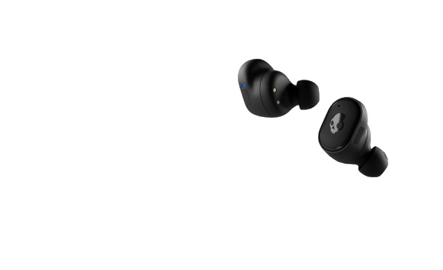 Skullcandy Grind Auricolari Wireless In-Ear con Microfono, 40 Ore di Autonomia, Compatibili con Alexa e Dispositivi Bluetooth - Nero
