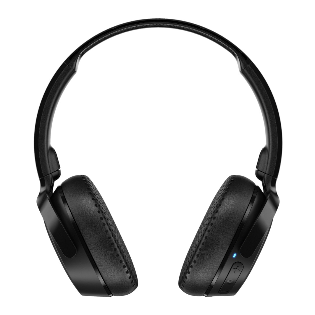 Skullcandy Riff 2 Cuffie Wireless On-Ear Bluetooth con Microfono, Fino a 34 Ore di Autonomia, Nero