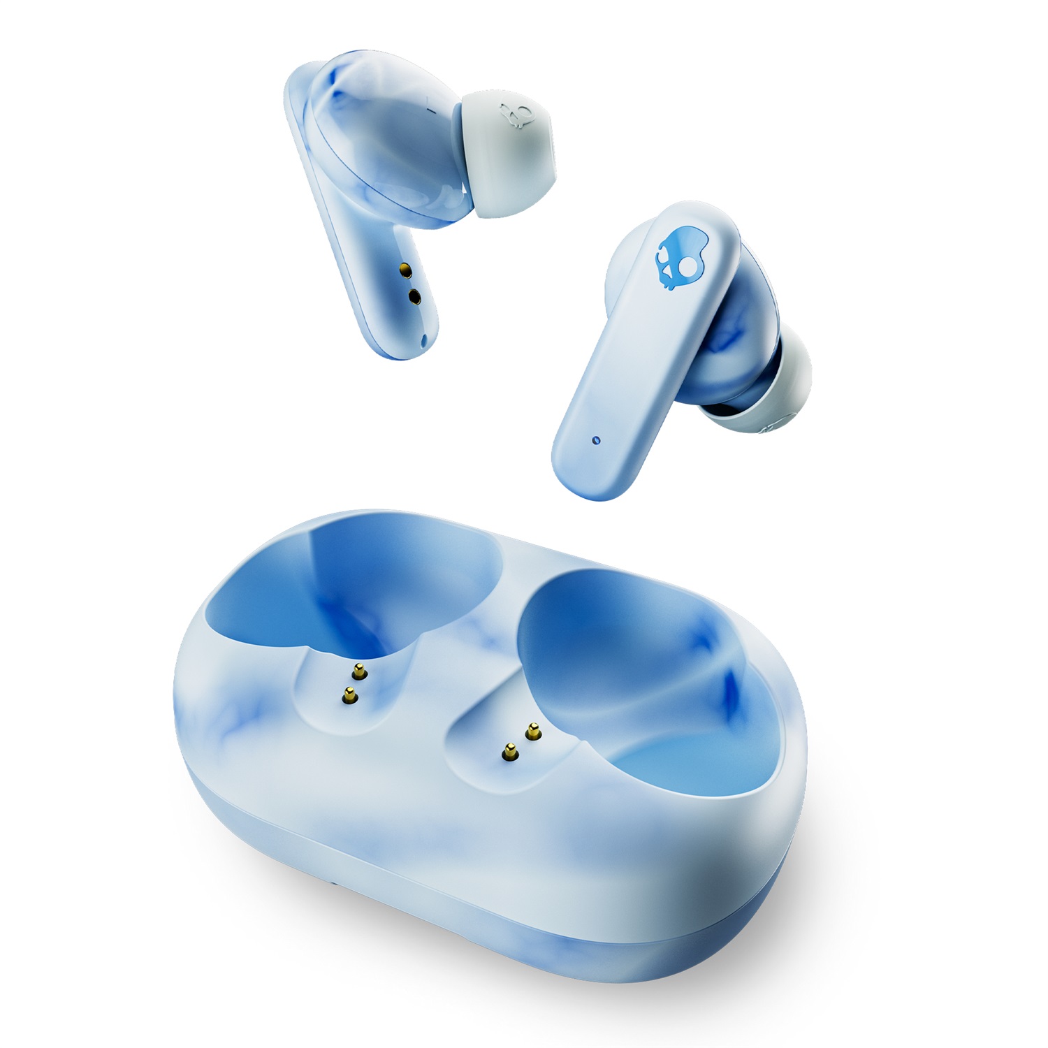 Skullcandy Ecobuds - Cuffie True Wireless Stereo Blu con 8 Ore di Autonomia e Custodia di Ricarica