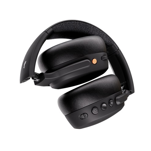 Skullcandy Crusher ANC 2 Cuffie Wireless Over-Ear con Cancellazione del Rumore, Sensory Bass, Skull-iQ, Microfono, Fino a 50 Ore di Autonomia, Compatibili con Alexa, Connessione Bluetooth - Nero