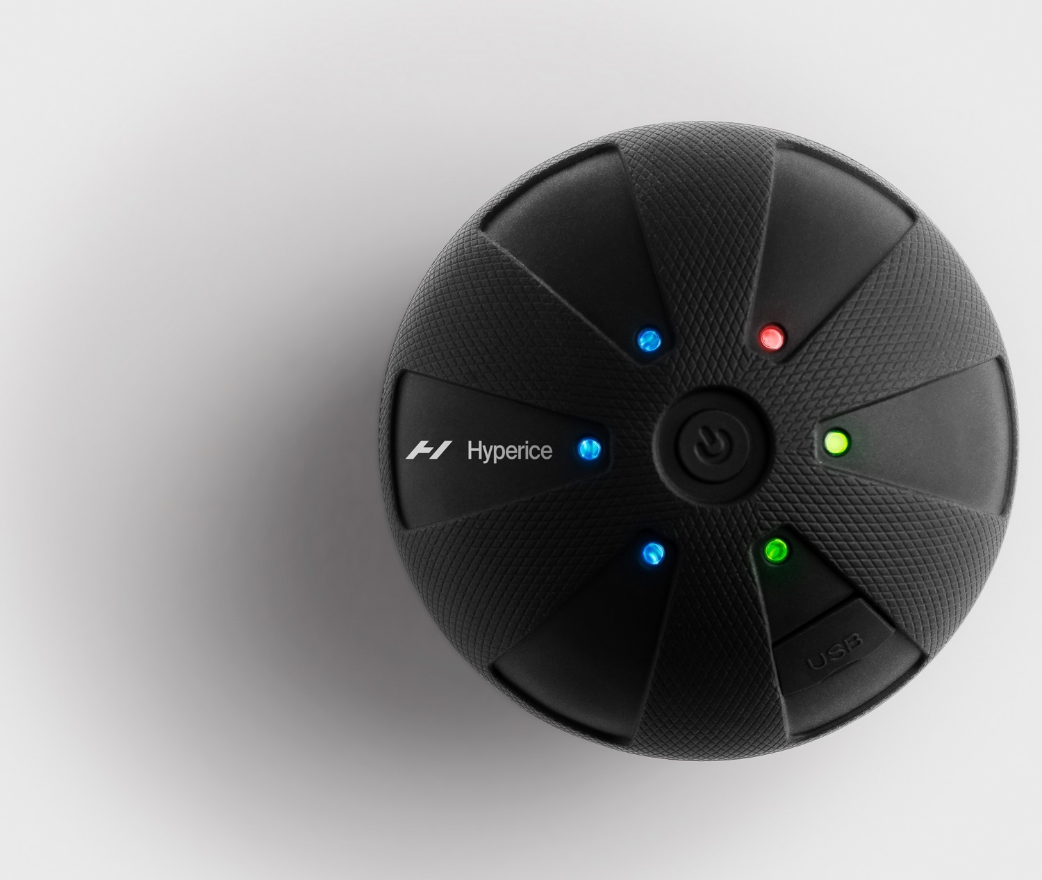 Hyperice Hypersphere Go - Sfera Massaggiante Vibrante Portatile per Recupero Muscolare e Sollievo dal Dolore con 3 Velocità di Vibrazione