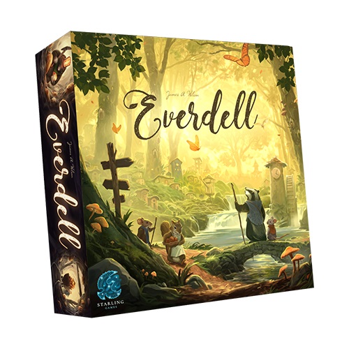 Starling Games Everdell 2ª Edizione - Gioco da Tavolo in Inglese, 40-80 Minuti di Gioco