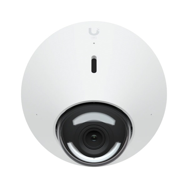 Ubiquiti UVC-G5-Dome Telecamera di Sicurezza IP 2K HD - Interno/Esterno, 2688x1512, Soffitto/Muro, PoE, IR LED, Microfono