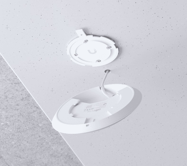 Ubiquiti U6 Access Point Wireless Wi-Fi 6 Dual Band 2402 Mbit/s PoE Bianco