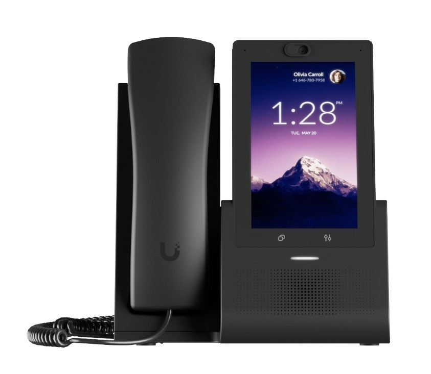 Ubiquiti Phone Touch - Telefono Intelligente Nero con Interfaccia Touch e Design Versatile