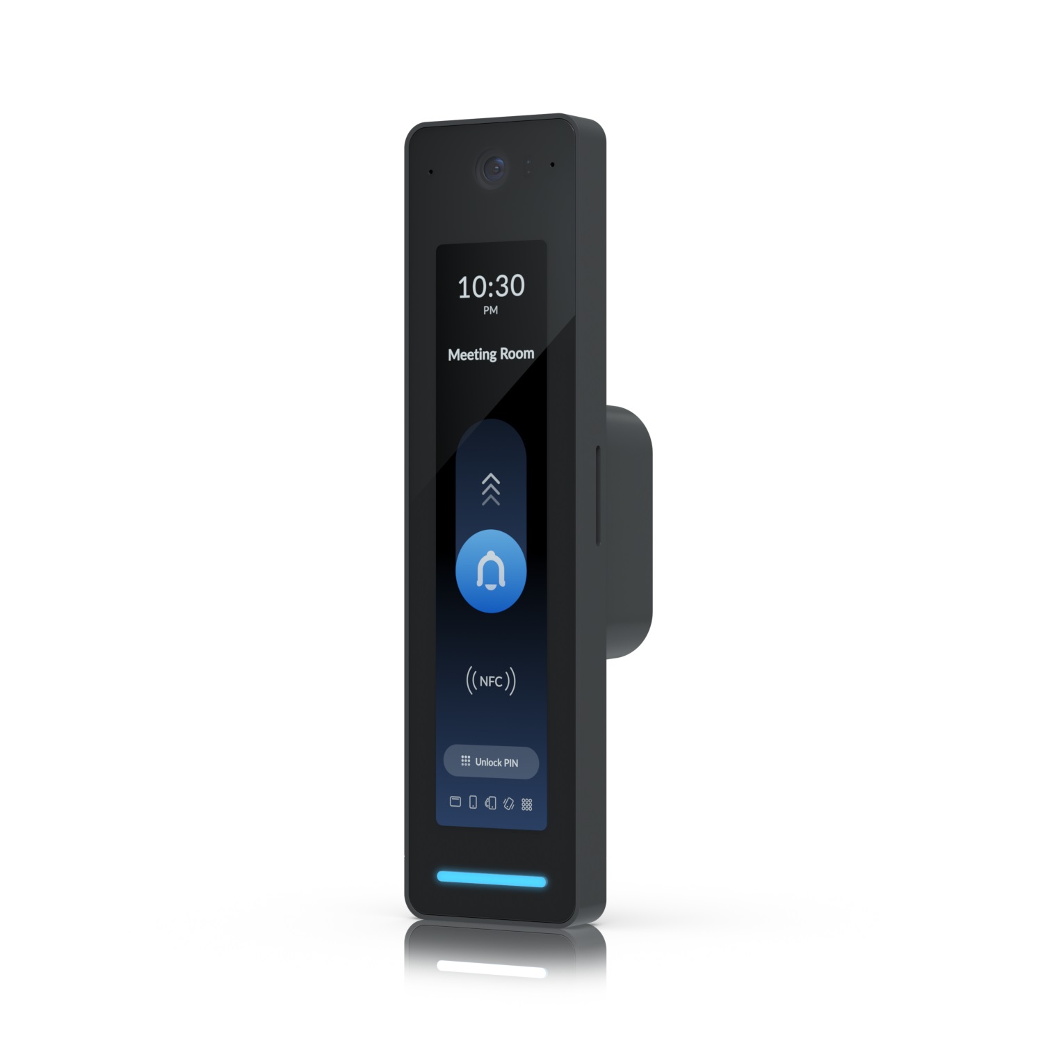 Ubiquiti Access Reader G2 Professional - Lettore di base per il controllo degli accessi Nero, Bluetooth, IP55, NFC, Touchscreen, Audio a 2 vie