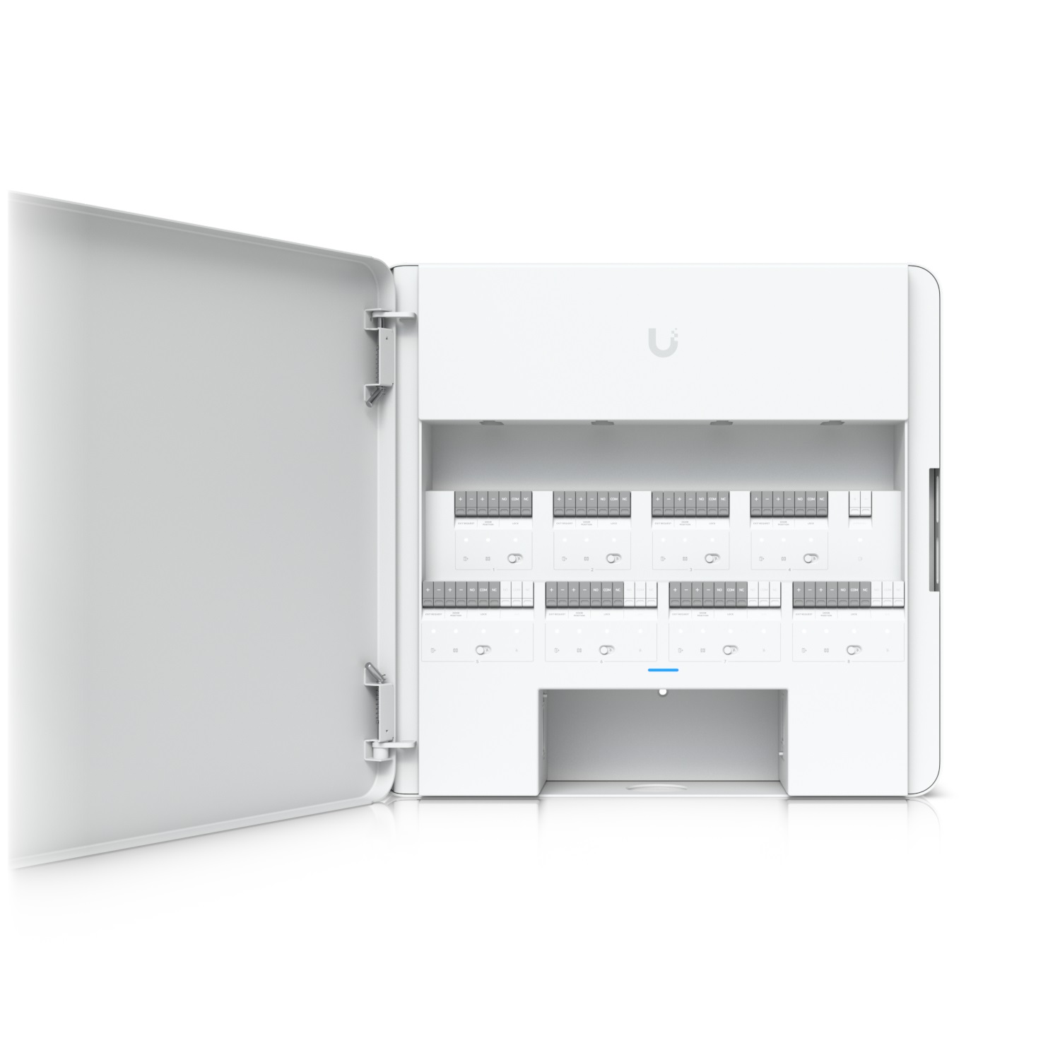 Ubiquiti Enterprise Access Hub EAH-8 - Controllore della Sicurezza della Porta con 8 Porte Ethernet, Velocità 10/100/1000 Mbit/s, Certificato CE, FCC, IC