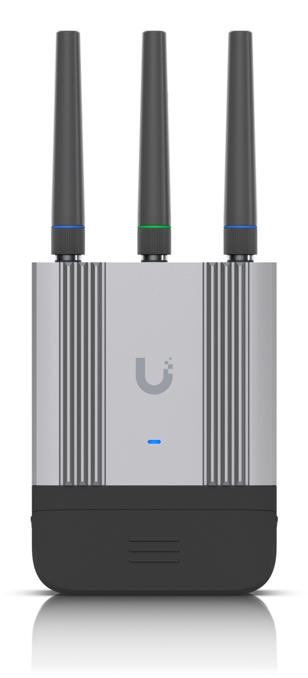 Ubiquiti UMR-Industrial Router di rete cellulare - Compatibile LTE Cat 4, design robusto per applicazioni IoT indoor/outdoor