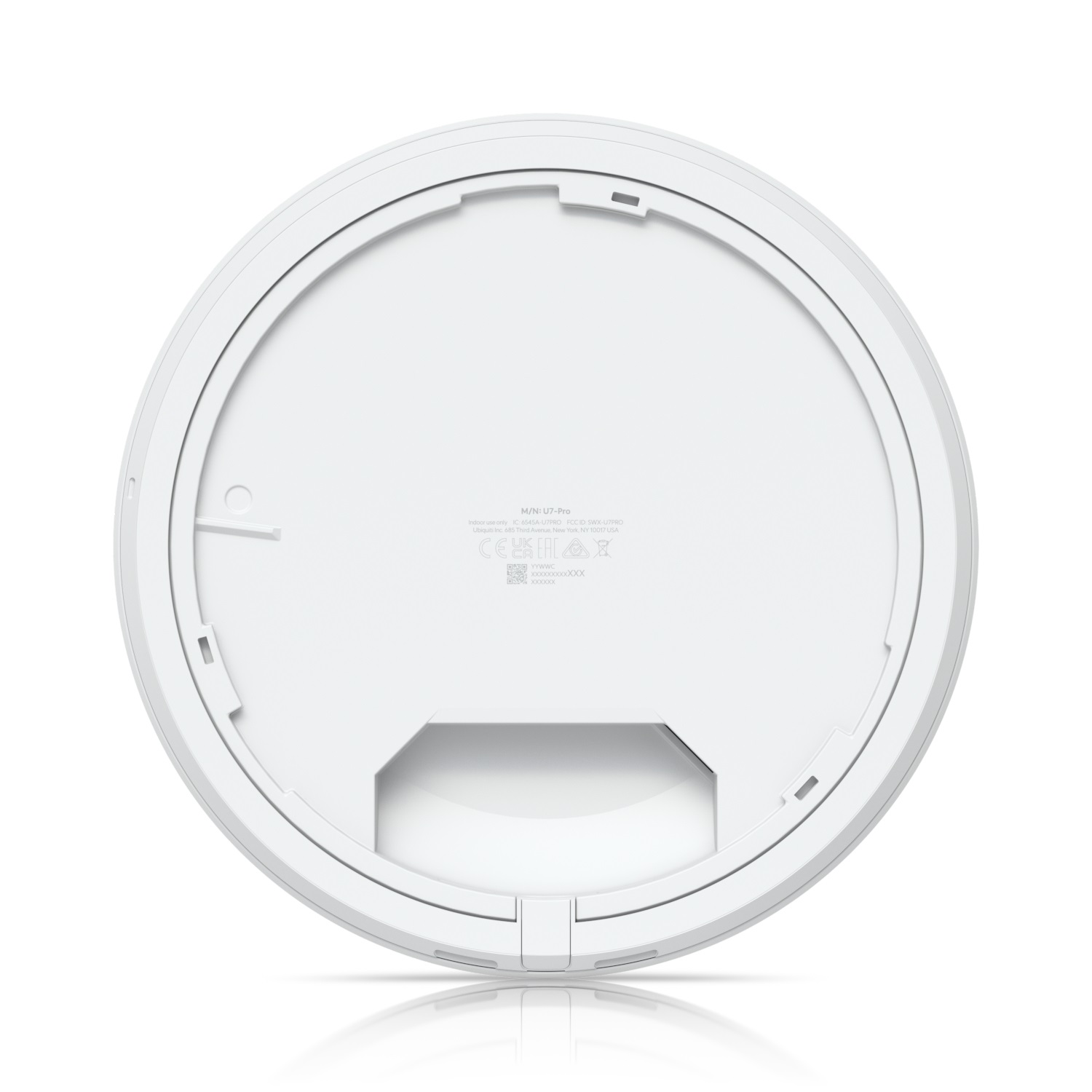 Ubiquiti UACC-U7-Cover - Coperchio di copertura per punto di accesso WLAN U7-Pro, Bianco, Policarbonato, 217,4 mm