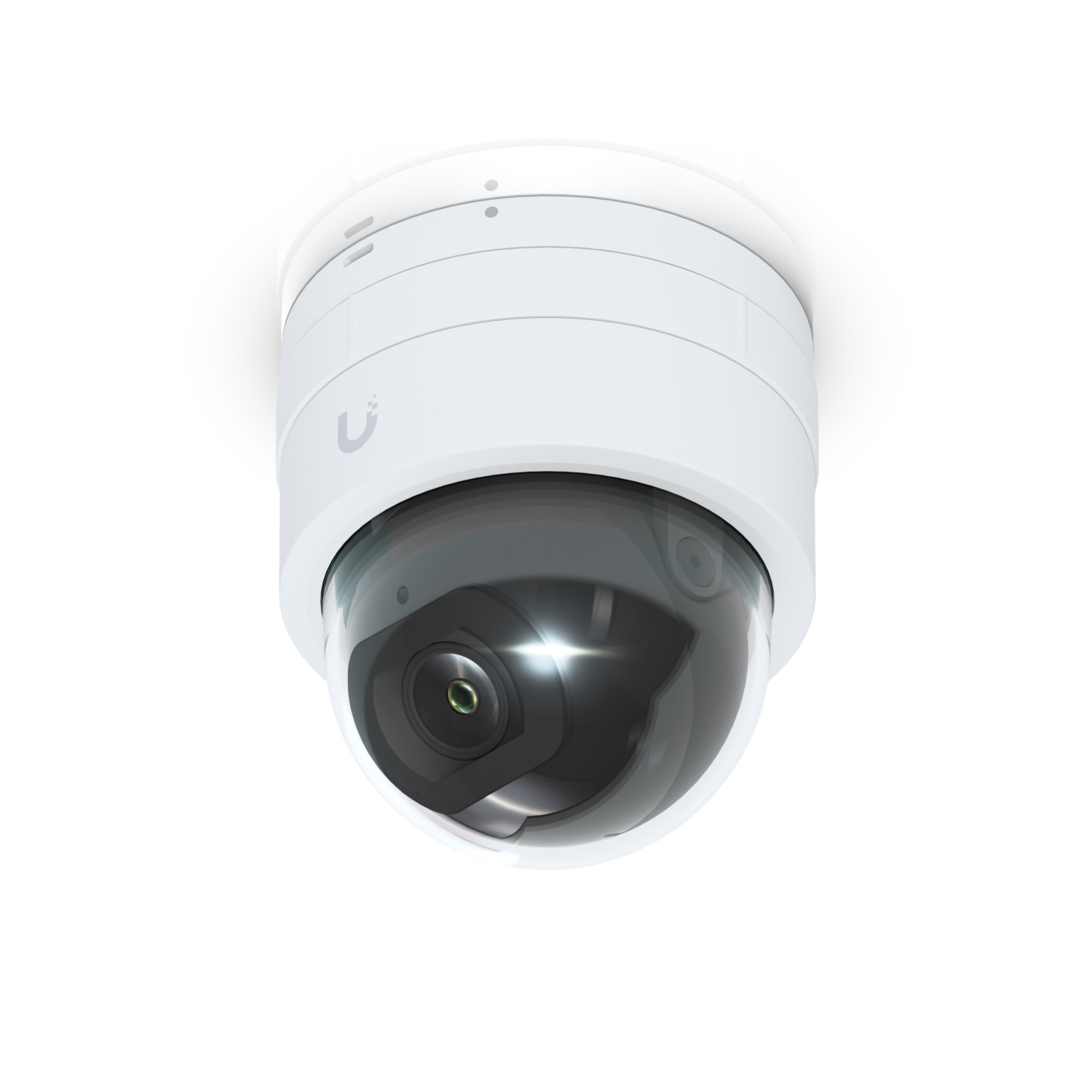 Ubiquiti G5 Dome Ultra - Telecamera di sicurezza IP 2K (2688 x 1512), Interno/Esterno, Cablato PoE, Visone Notturna IR 20m, Angolo di Vista 102.4°, Rilevamenti Intelligenti