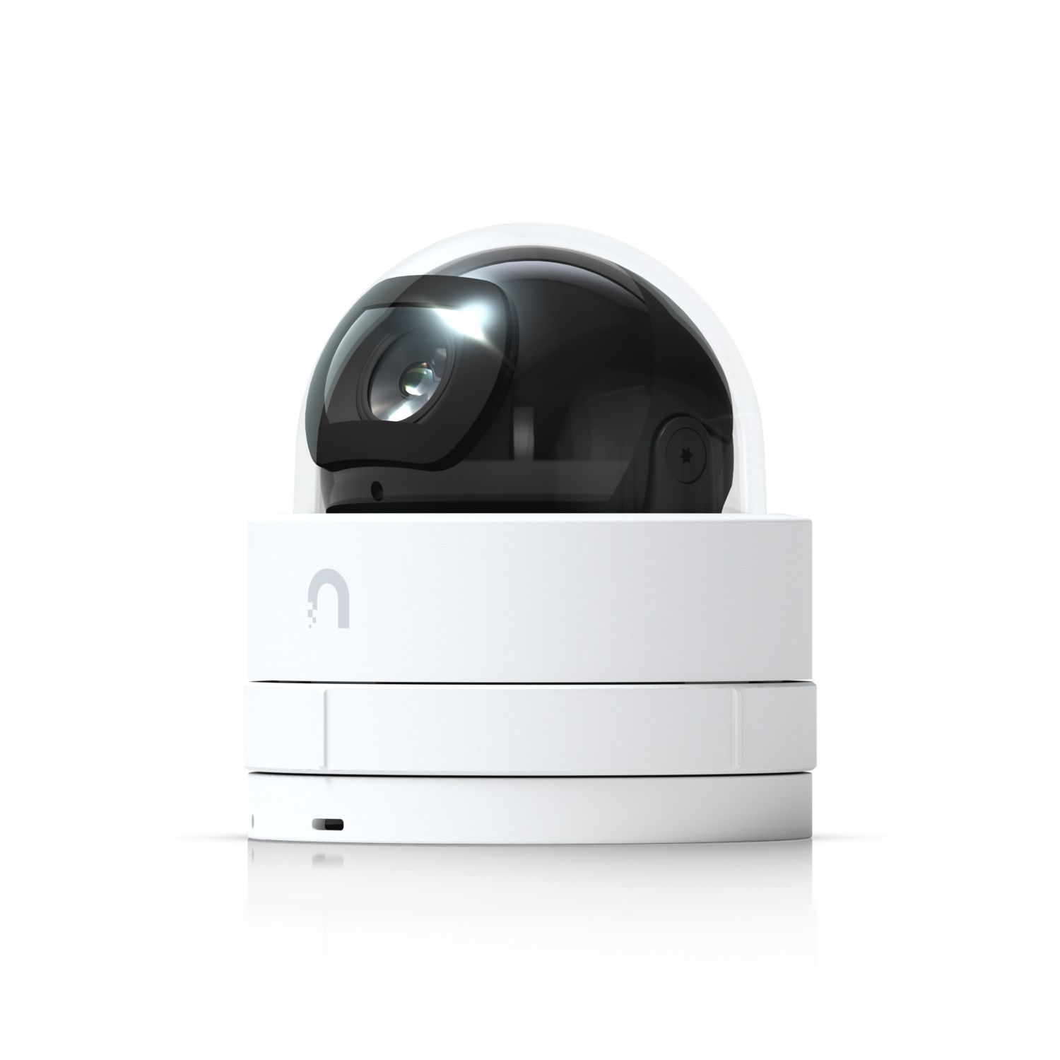 Ubiquiti G5 Dome Ultra - Telecamera di sicurezza IP 2K (2688 x 1512), Interno/Esterno, Cablato PoE, Visone Notturna IR 20m, Angolo di Vista 102.4°, Rilevamenti Intelligenti