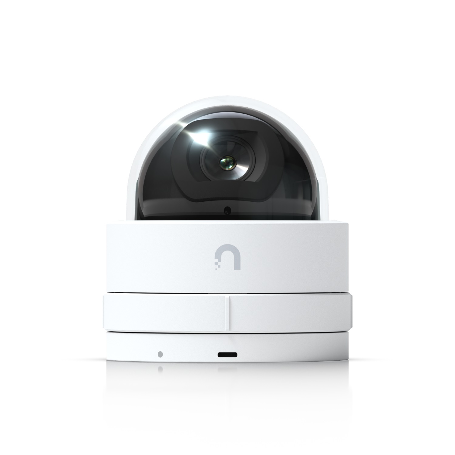 Ubiquiti G5 Dome Ultra - Telecamera di sicurezza IP 2K (2688 x 1512), Interno/Esterno, Cablato PoE, Visone Notturna IR 20m, Angolo di Vista 102.4°, Rilevamenti Intelligenti