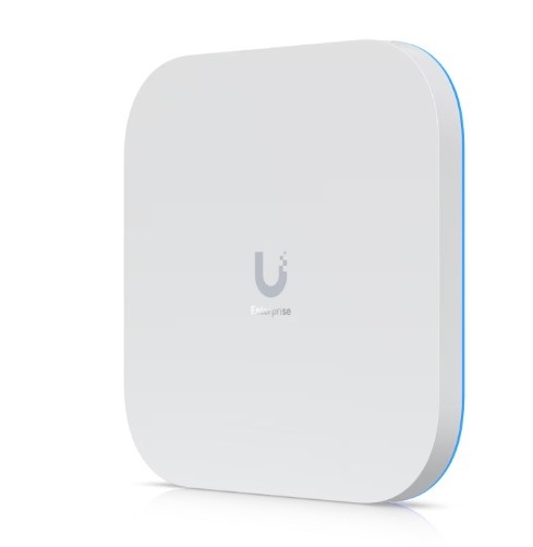 Ubiquiti UniFi E7 Access Point Wi-Fi 7, 11500 Mbit/s, Tri-band 2.4/5/6 GHz, Supporto Power over Ethernet (PoE), 10 flussi spaziali