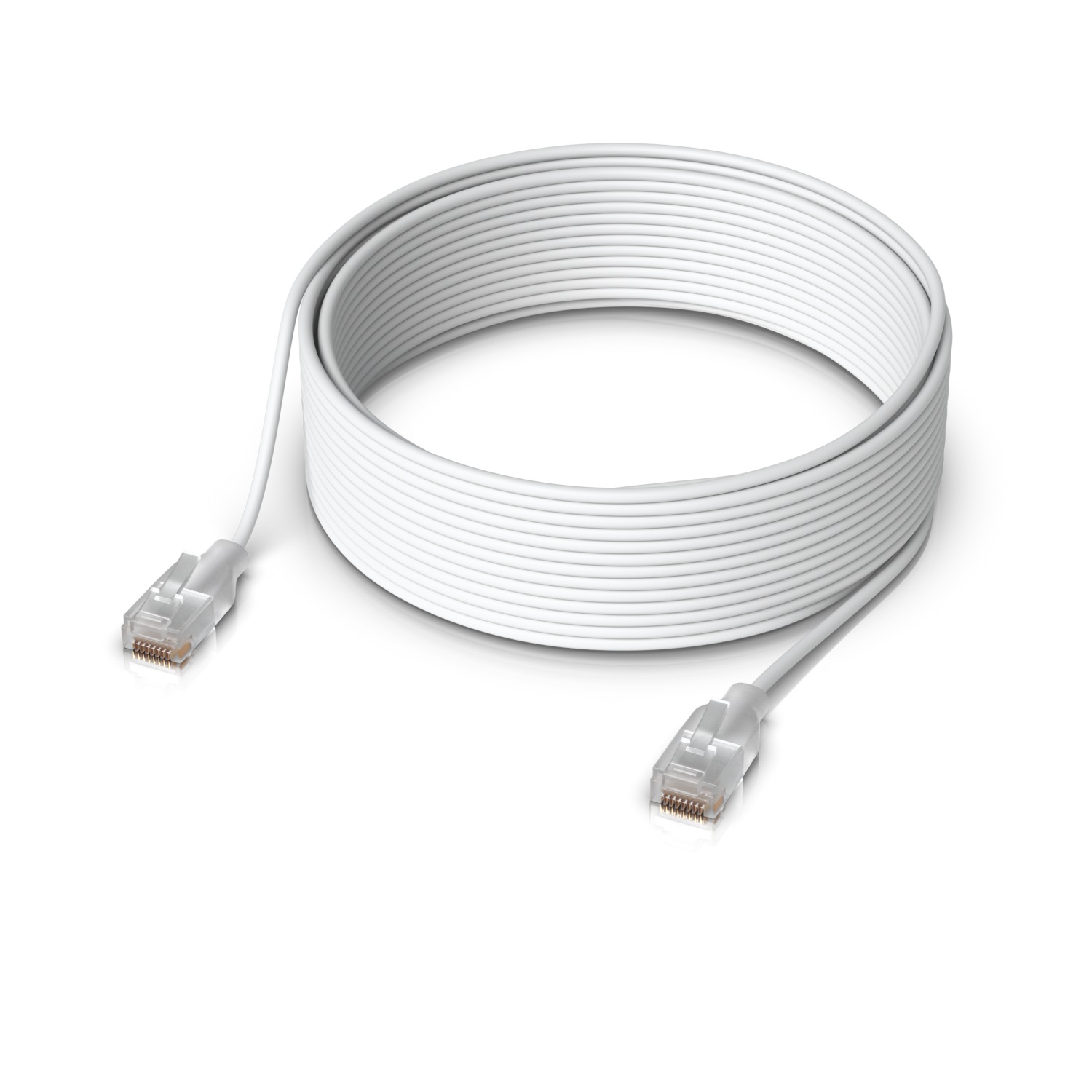 Ubiquiti Cavo di Rete Cat6 15m Bianco Translucent