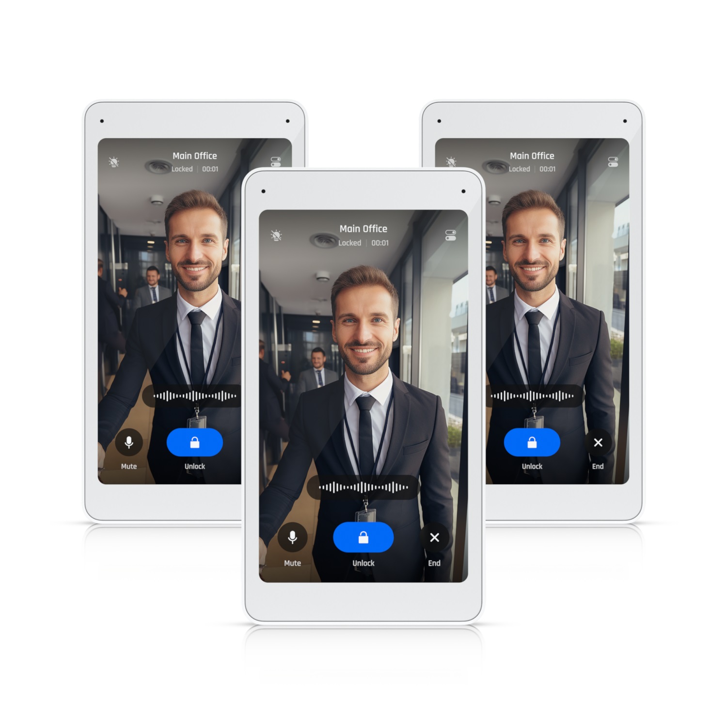 Ubiquiti UA-Intercom-Viewer-3 Display - Visualizzatore per Access Intercom con controllo remoto e screening visitatori