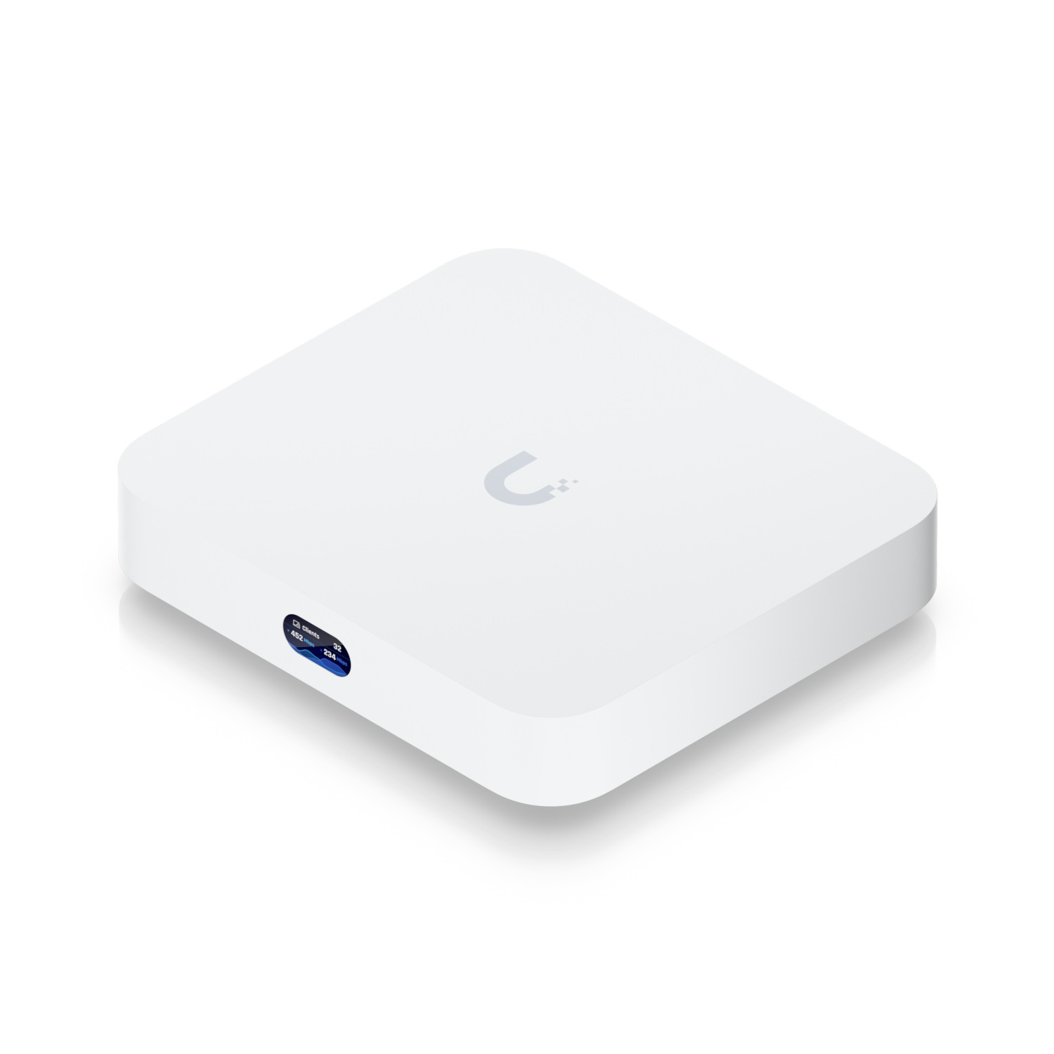 Ubiquiti UCG-MAX UniFi Cloud Gateway Max 2.5G, 512GB NVMe, 4x2.5 GbE LAN, 1x2.5 GbE WAN, Bianco
