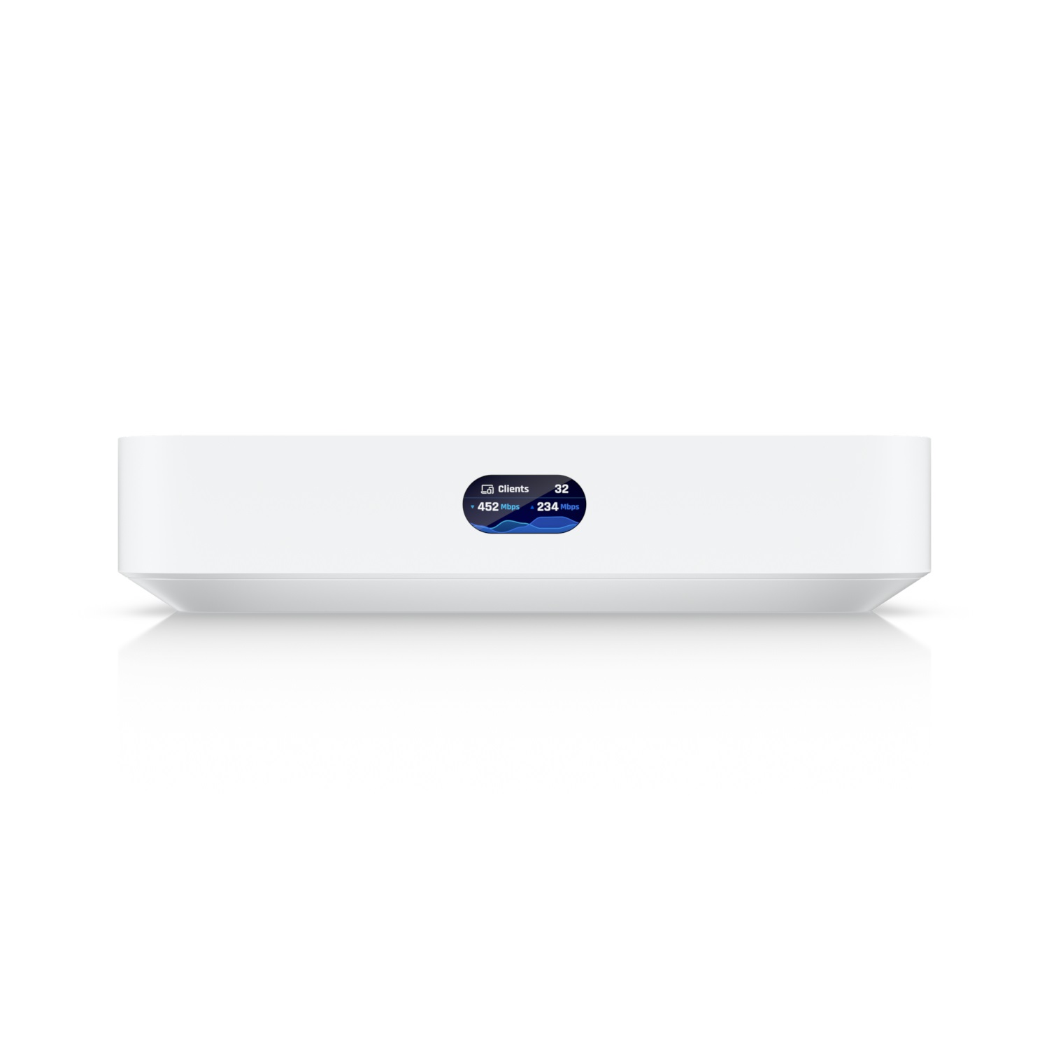 Ubiquiti UCG-MAX UniFi Cloud Gateway Max 2.5G, 512GB NVMe, 4x2.5 GbE LAN, 1x2.5 GbE WAN, Bianco