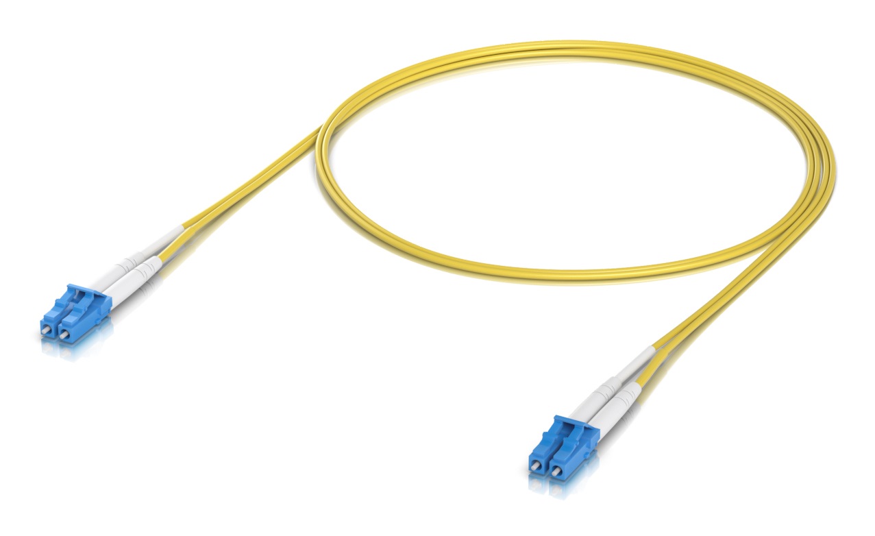 Ubiquiti UACC-OFC-S2-LULU-1M-50 Cavo InfiniBand e Fibra Ottica LC/LC Giallo - 1M, Fino a 100G, 50 Pezzi, Garanzia 24M