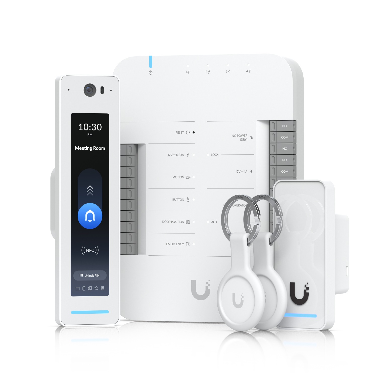 Ubiquiti G3 Starter Kit Pro - Sistema di Sicurezza e Controllo in Policarbonato Grigio e Bianco con Alimentazione PoE