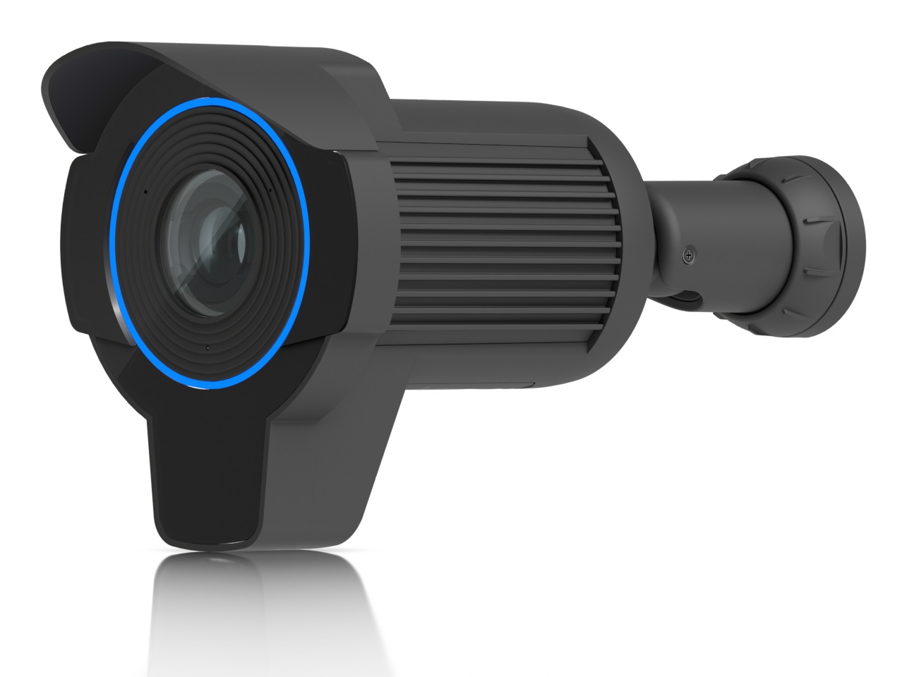 Ubiquiti AI LPR Telecamera di Sicurezza IP Pallottola 4K 3840 x 2160 Pixel con PoE, Zoom Ottico 3x e Visione Notturna IR