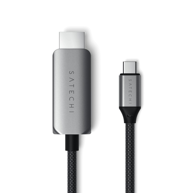 Satechi Cavo USB C a HDMI 2.1 8K - Supporto 8K a 60Hz e 4K a 120Hz, Compatibile con MacBook e iPhone 15, Lunghezza 2m