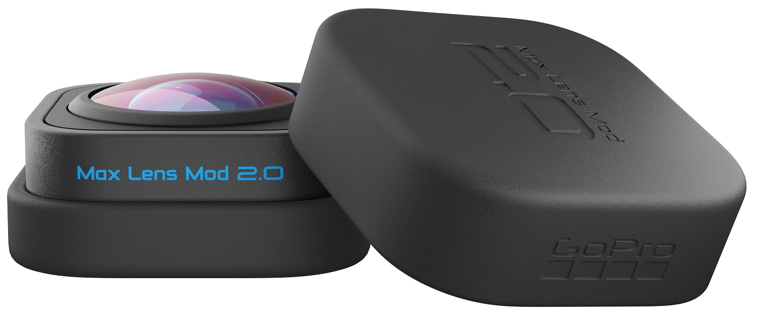 GoPro Max Lens Mod 2.0 per HERO12 Black - Riprese Ultra-Grandangolari 4K60, Campo Visivo 177°, Stabilizzazione Indistruttibile