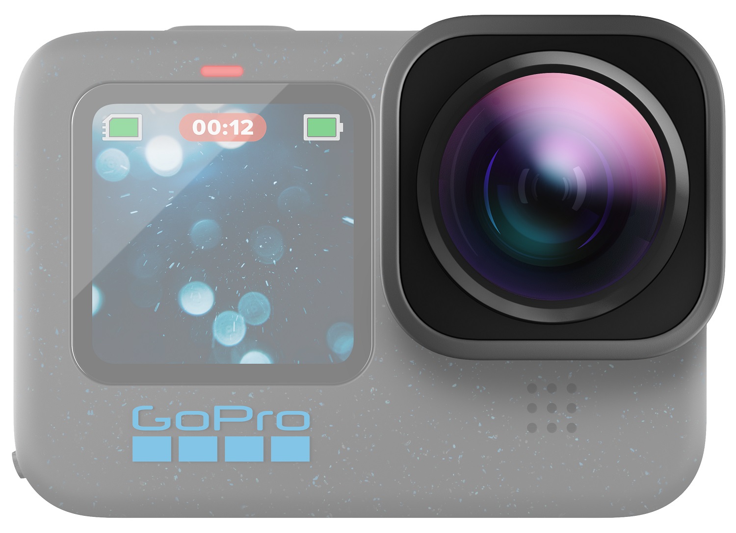 GoPro Max Lens Mod 2.0 per HERO12 Black - Riprese Ultra-Grandangolari 4K60, Campo Visivo 177°, Stabilizzazione Indistruttibile