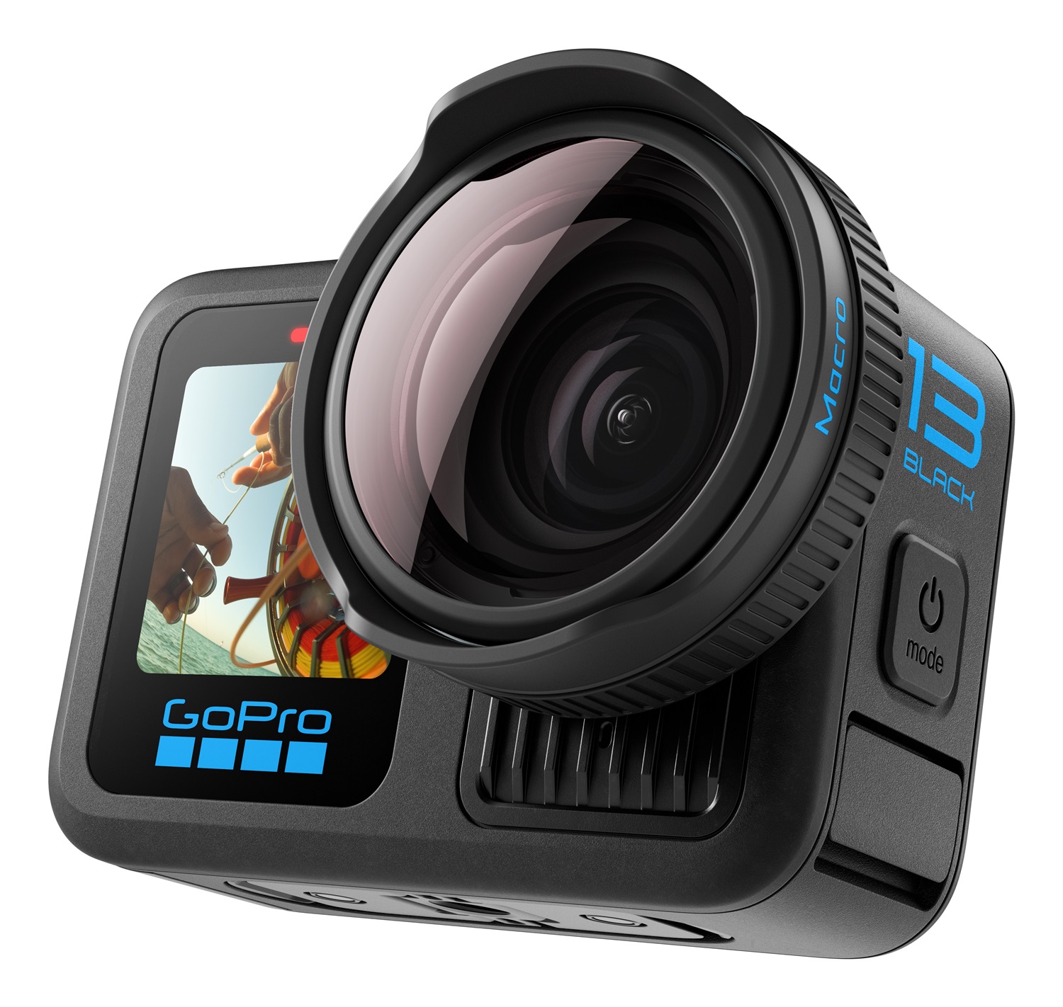 GoPro Mod Obiettivo Macro HERO13 Black - Messa a Fuoco Manuale Variabile, 3-4 Volte Maggiore