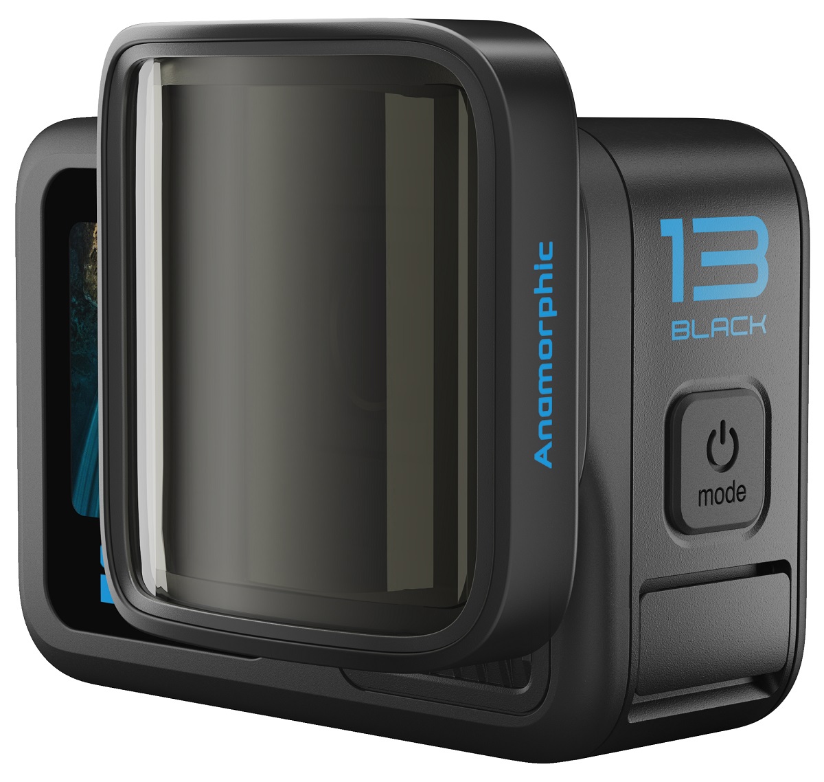 GoPro Mod Obiettivo Anamorfico - Trasforma HERO13 Black in una Fotocamera Cinematografica Ultra-Grandangolare