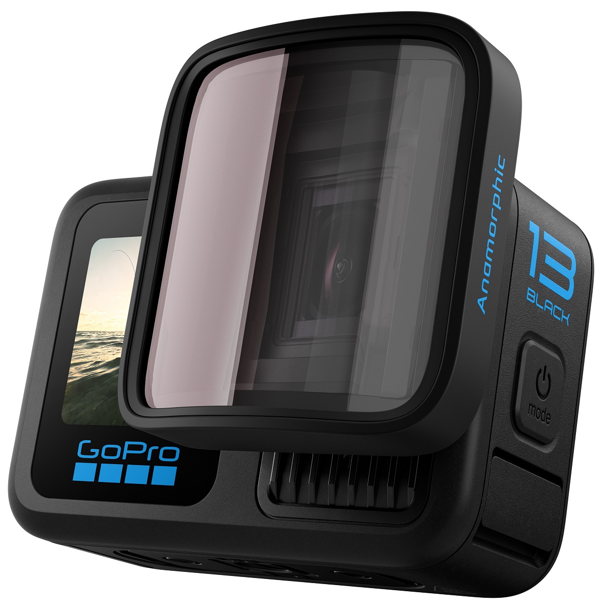 GoPro Mod Obiettivo Anamorfico - Trasforma HERO13 Black in una Fotocamera Cinematografica Ultra-Grandangolare