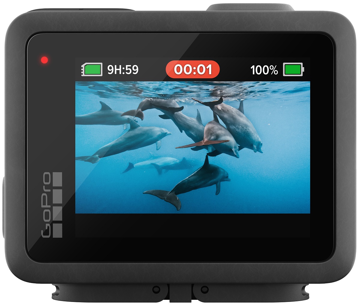 GoPro Action Cam Hero Nera fotocamera per sport d'azione 12 MP 4K Ultra HD CMOS Wi-Fi 86 g