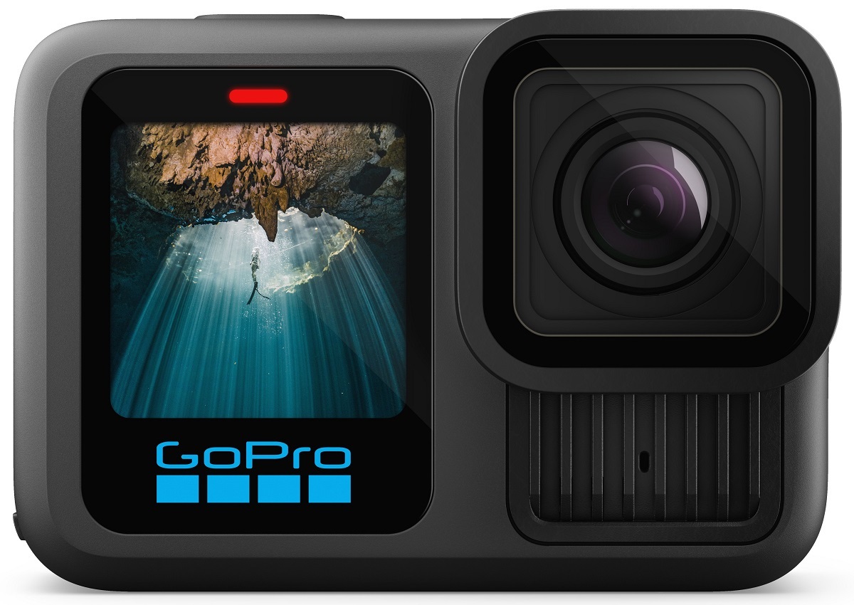 GoPro HERO13 Black - Action Camera 5,3K60 con Design Robusto e Obiettivi HB Compatibili