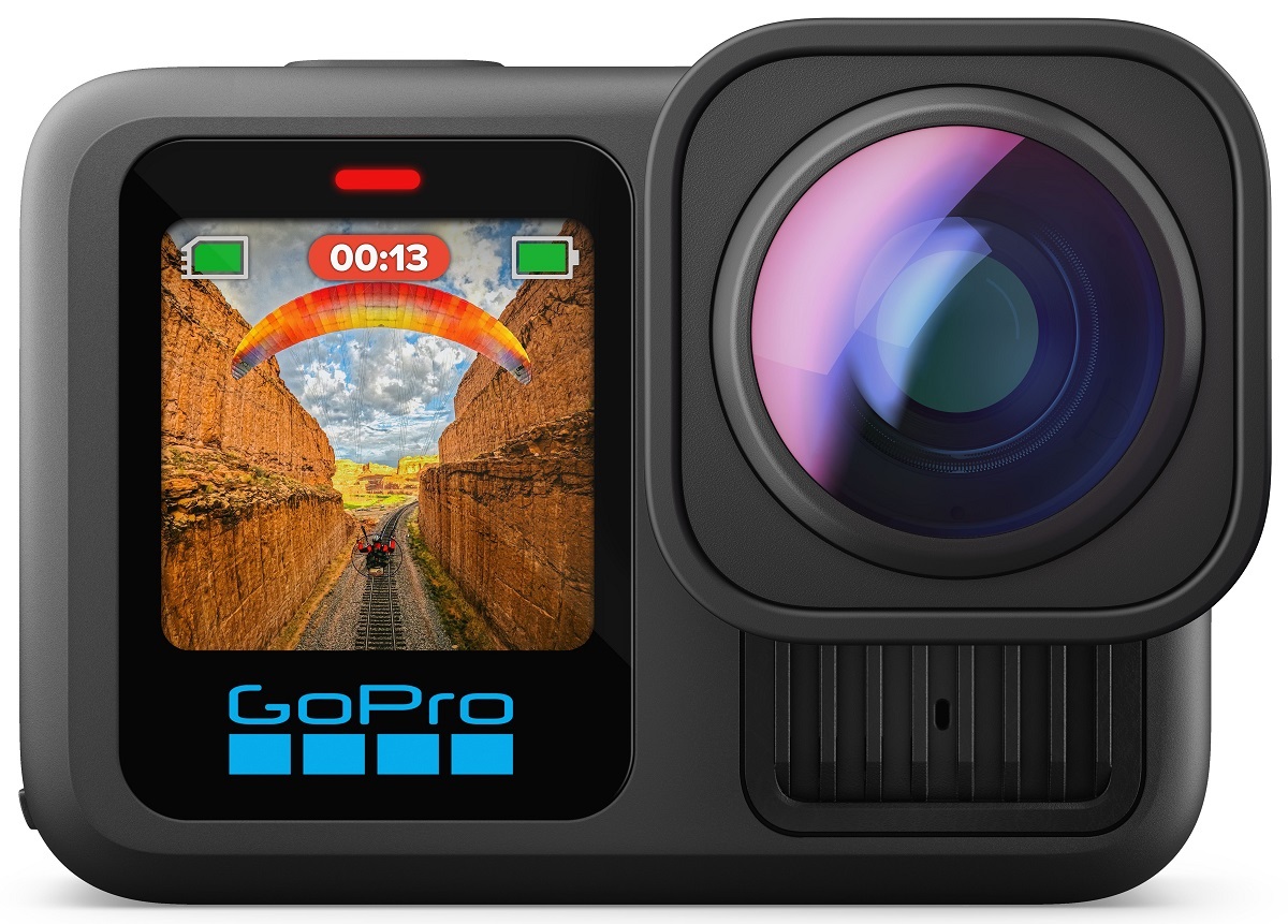 GoPro HERO13 Black Ultra Wide Edition - Action camera impermeabile 5.3K60, foto 27 MP, campo visivo 177 gradi, compatibile con obiettivi HB