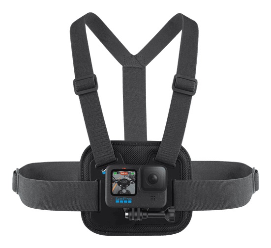 GoPro Kit Sportivo: Fascia Toracica, Supporti per Manubrio e Asta, Borsa per Fotocamera