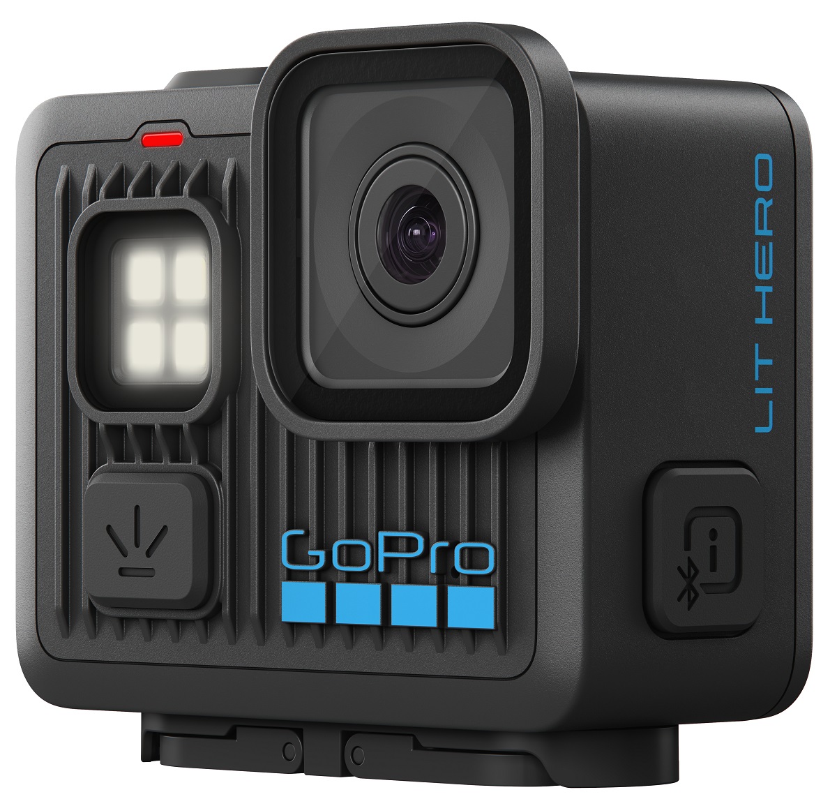 GoPro LIT HERO - Action Camera Impermeabile 4K60 con Luce Integrata, 12 MP, Touch Screen e Stabilizzazione HyperSmooth